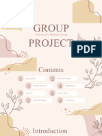 Beige Brown Aesthetic Group Project Presentation