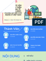 Lý thuyết và vận dụng hoàn thiện thể chế kinh tế thị trường định hướng xã hội chủ nghĩa ở Việt Nam