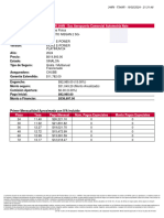 Reporte Comparativo NISSAN