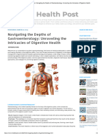 Navigating The Depths of Gastroenterology - Unraveling The Intricacies of Digestive Health