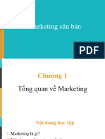 Chương 1 - Intro To Marketing
