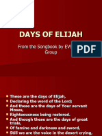 Days of Elijah