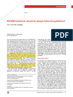 NSTEMI Treatment - Should We Always Follow The Guidelines