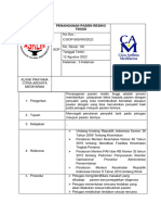 3.7.1 Sop Penanganan Pasien Resiko Tinggi