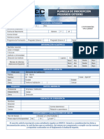 Planilla de Inscripción Pregrado Externo 2024