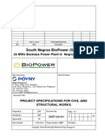 SNBP-029-001.00.IFC Project Specifications For Civil and Structural Works
