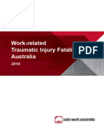 Work-Related Traumatic Injury Fatalities Australia 2019