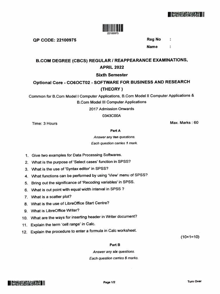 Software For Business and Research | PDF