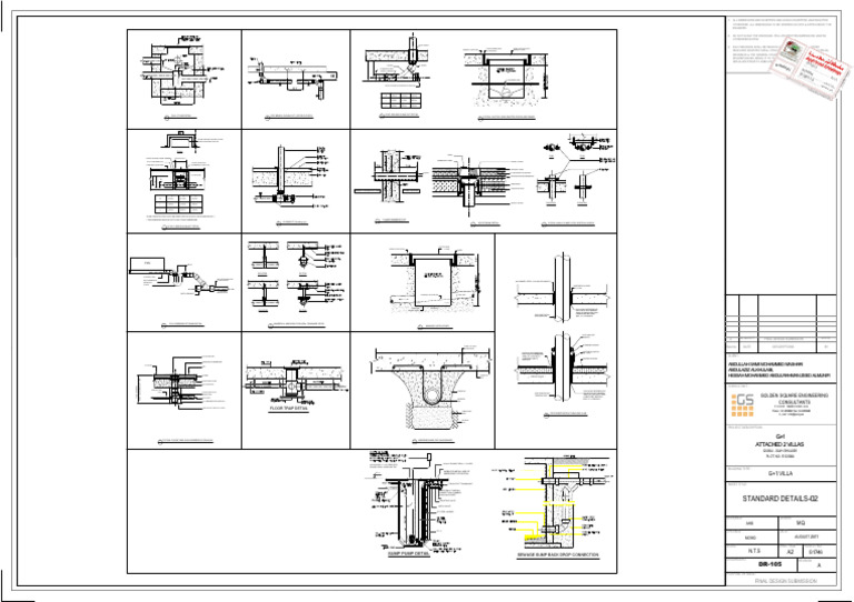 dr-105 standard details - 021503496715324 | PDF | Building Engineering ...