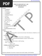 12 CS EM Public Answer Key May 2022