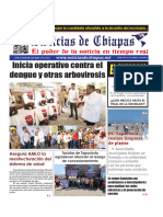 Periódico Noticias de Chiapas, Edición Virtual Sábado 23 de Marzo de 2024