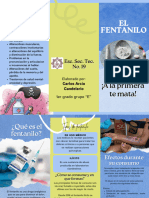 Tríptico Fentanilo