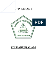 RPP SD Kelas 6