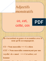 Demonstratifs Exercice Grammatical Feuille Dexercices Fiche Peda 97999