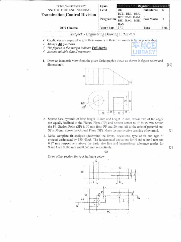 Engg DrawingII Merged | PDF