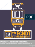 ECNDT2022 - Sponsorship and Exhibition Opportunities Manual