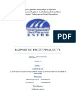 Projet Final Du TP Matlab 2eme Semestre