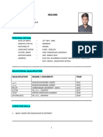 Ravindra Resume