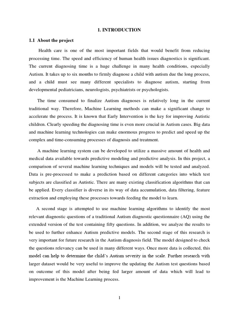 Python Machine Learning for Autism Diagnosis | PDF | Software Testing ...