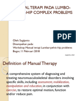 Manual Terapi Lumbo-Pelvic-Hip Complex Problems