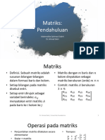 06 Matriks Pendahuluan