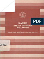 Kamus Bahasa Indonesia Bakumpai II 257a