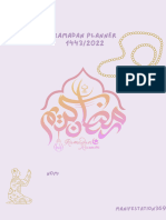 Ramadan 1443-2022 Planner