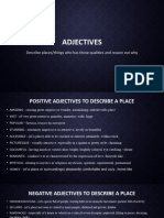 Adjectives IV
