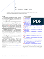 Operating The Severe Wastewater Analysis Testing Apparatus: Standard Practice For