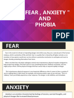 English (Phobias)