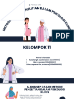 Kelompok 11 Psikologi Klinis