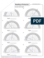 Measuring Angles (With Answer Key)