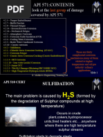 API 571 Damage Mechanisms Overview | PDF | Fracture | Steel