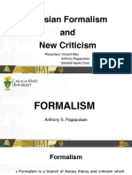 Formalism and New Criticism Presentation Slides