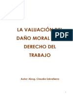 48-La Valuacin Del Dao Moral en El Derecho Del Trabajo