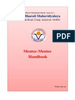 Mentor Mentee Handbook