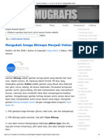 Mengubah Image Bitmap Menjadi Vektor