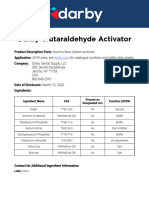 Darby Glutaraldehyde Activator