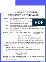 Chapter 3 Measures of Central Tendency or Averages BSC Statistics
