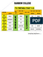 24T2 Fta Timetable (Year 7 & 8)