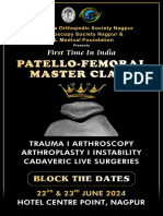 Master Class On Patello-Femoral Joint