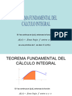 Teorema Fundamental Del Calculo Integral