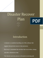Disaster Recover Plan