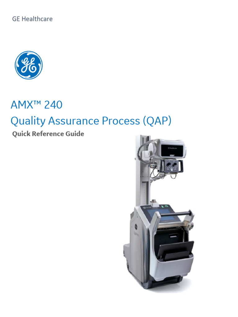 AMX™ 240 Quality Assurance Process DOC2457124 | PDF | Quality Assurance ...