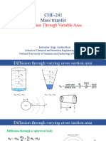 MT-Diffusion Variable Area