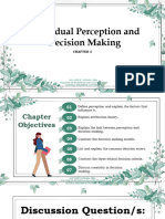 Chapter 5 Individual Perception and Decision Making