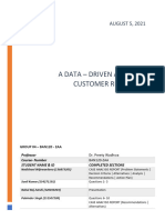 A Data - Driven Approach To Customer Relationships - GRP 4 - Final Case Analysis