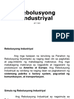 AP8 W5 Rebolusyong Industriyal