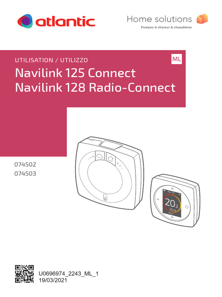 Installation Navilink 125/128 Guide | PDF | Wi-Fi | Ingénierie informatique