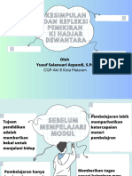 Refleksi KHD Mind Mapping